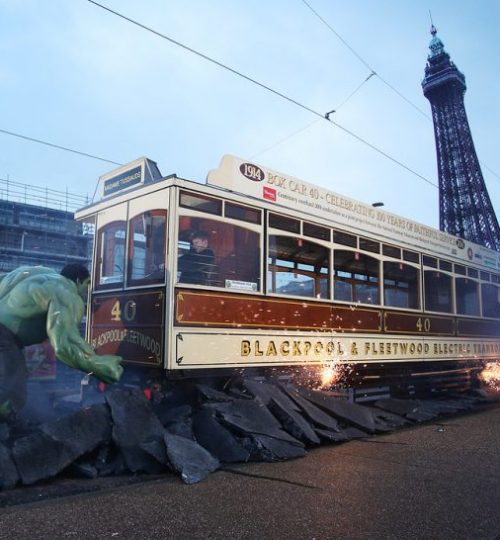 Blackpool tower transport